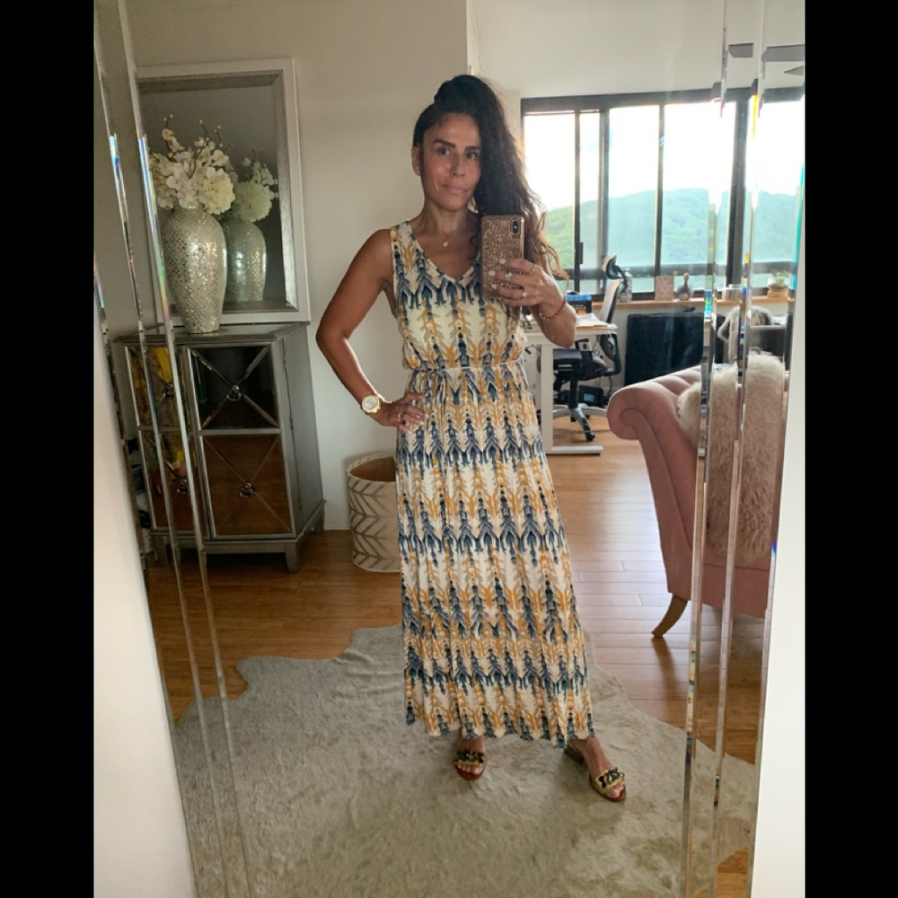🔥🔥H&M V-Neck Maxi Dress 😍😍